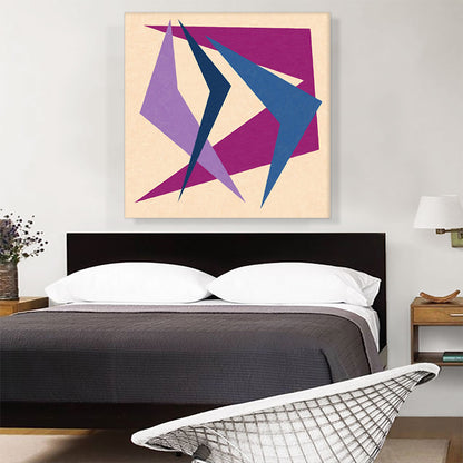 Mid-Century Modern Purple Dance
