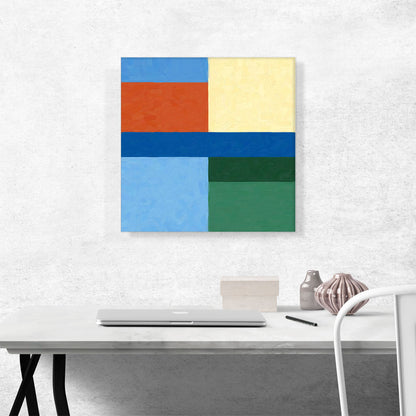 Mid-Century Modern Opposites Attract