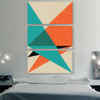 Mid-Century Modern Neon Light Beams