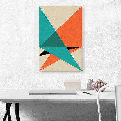Mid-Century Modern Neon Light Beams