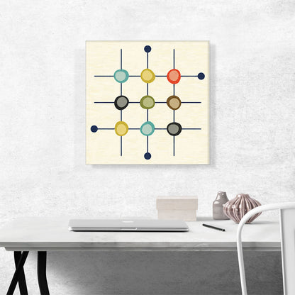 Mid-Century Modern Connect the Egg Yolks