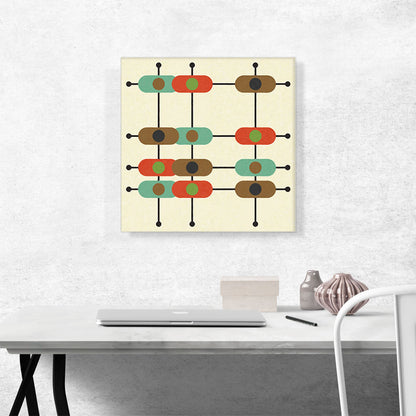 Mid-Century Modern Pills on Sliders