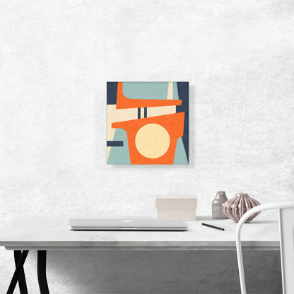Mid-Century Modern Compressing Machine