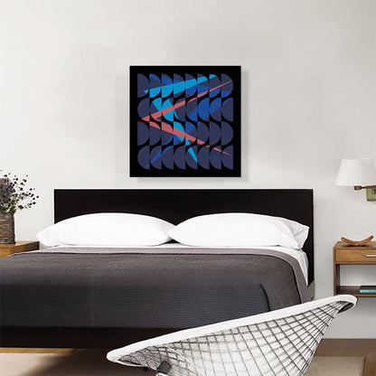 Mid-Century Modern Boomerangs in Half Circles