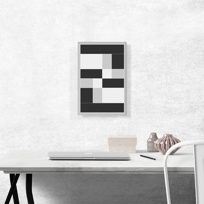 Mid-Century Modern Glitched Block