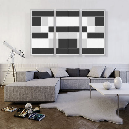 Mid-Century Modern Glitched Blocks