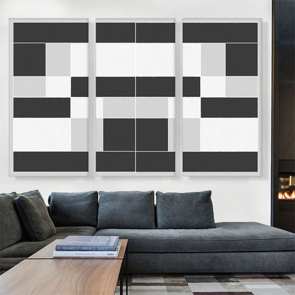 Mid-Century Modern Glitched Blocks