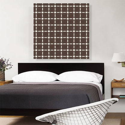 Mid-Century Modern Reinforced Grid