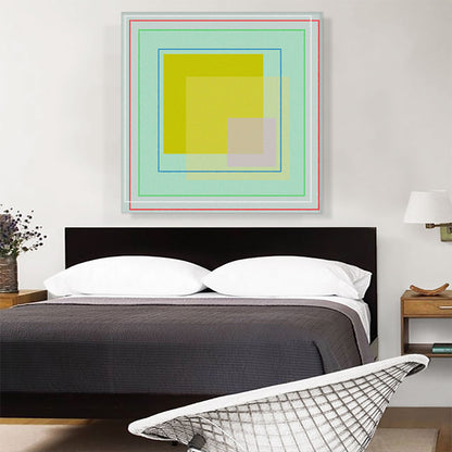 Mid-Century Modern Dyed Glass Windows