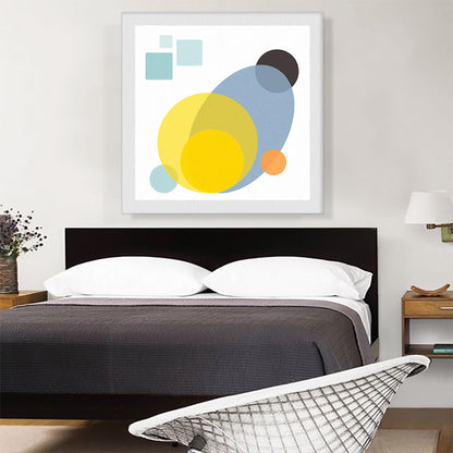 Mid-Century Modern Sky, Moon, and Sun