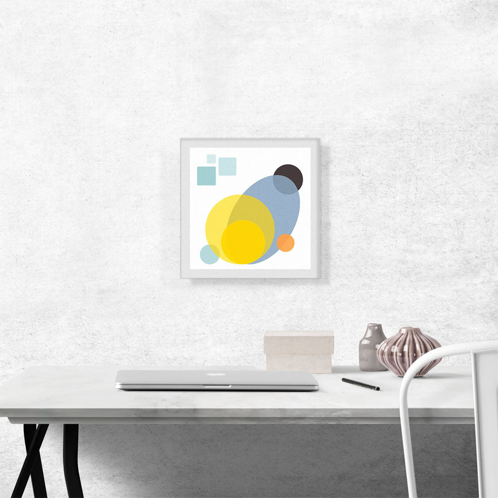 Mid-Century Modern Sky, Moon, and Sun