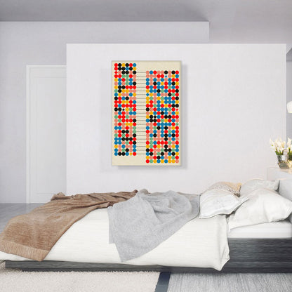Mid-Century Modern Circles, Diamonds, and Stars