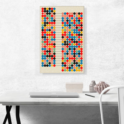 Mid-Century Modern Circles, Diamonds, and Stars