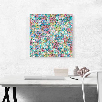 Modern Sea of Pastel Circles