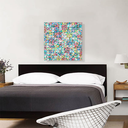 Modern Sea of Pastel Circles