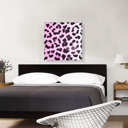 Modern Pink Cheetah Pattern