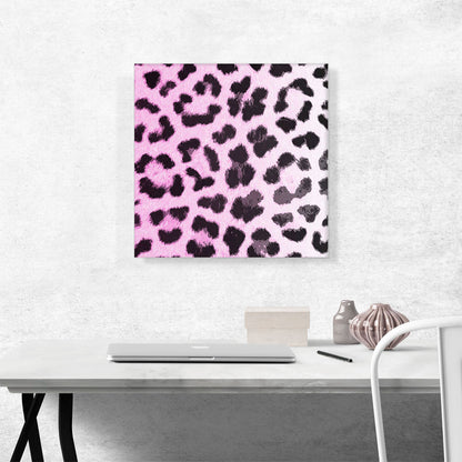 Modern Pink Cheetah Pattern
