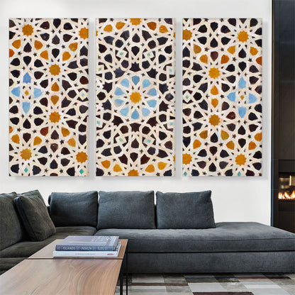 Modern Mini Sun Tile Pattern