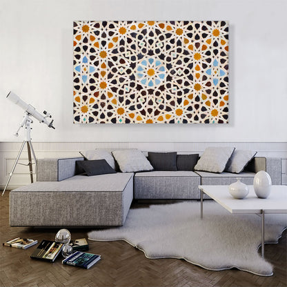 Modern Mini Sun Tile Pattern