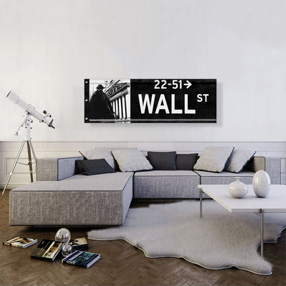 New York NYC Wall Street Sign