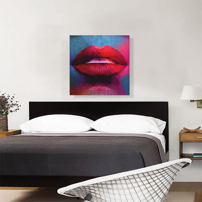 Modern Red Pink Lips