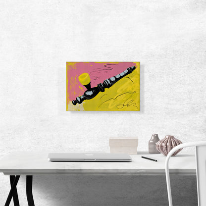 Smoke Weed Cannabis Tobacco Pipe Pop Art