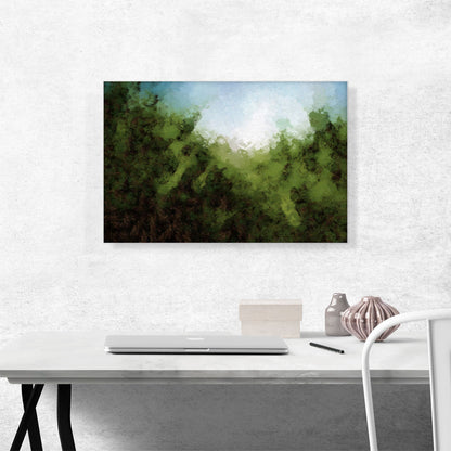 Green Forest Blue Skies Modern