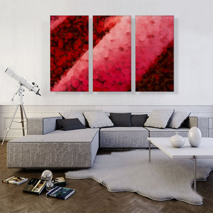 Pink Spotted Lines Modern