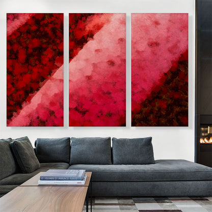 Pink Spotted Lines Modern