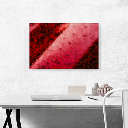 Pink Spotted Lines Modern
