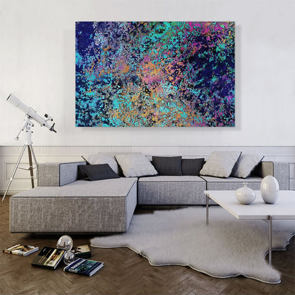Purple Teal Blue Pink Yellow Modern
