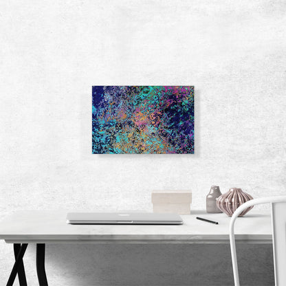 Purple Teal Blue Pink Yellow Modern