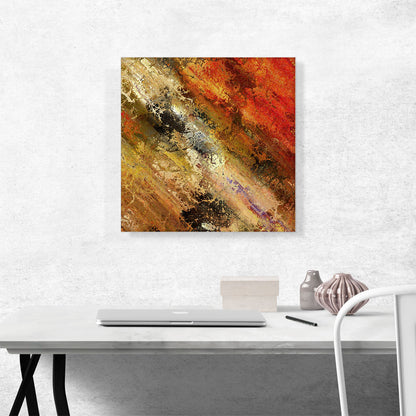 Tan Orange Black Modern