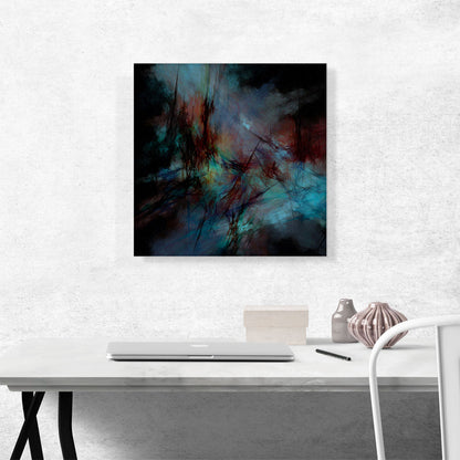 Black With Blue Modern