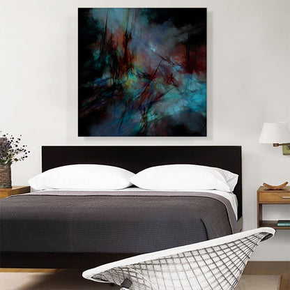 Black With Blue Modern