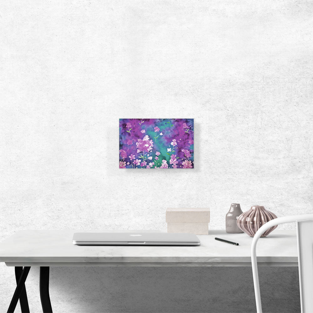 Pink And Purple Flowers Home decor