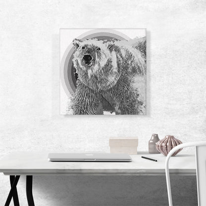 Polar Bear Modern Art Home decor