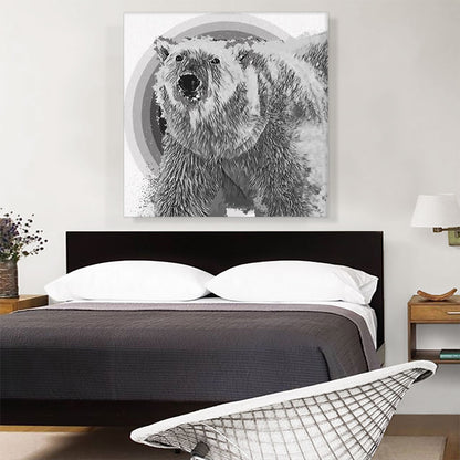 Polar Bear Modern Art Home decor