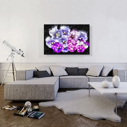Purple Flowers Home decor