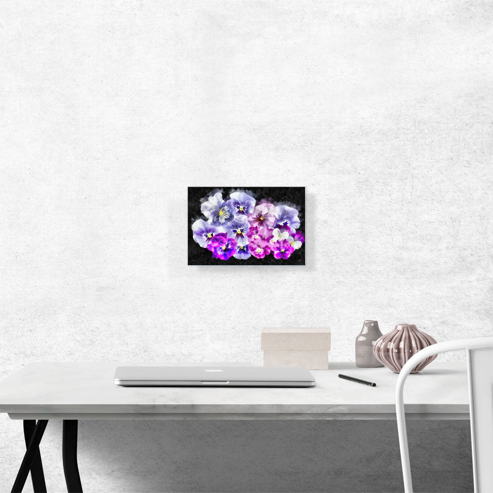 Purple Flowers Home decor
