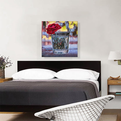 Rose Flower Drink Home decor