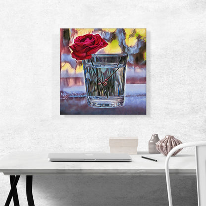 Rose Flower Drink Home decor