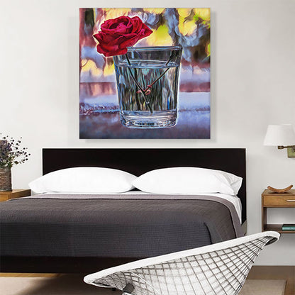Rose Flower Drink Home decor
