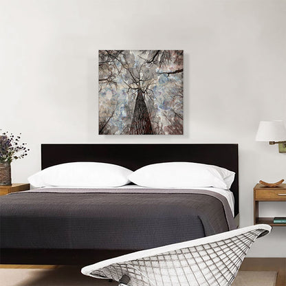 Tall Tree Forest Painting Home decor