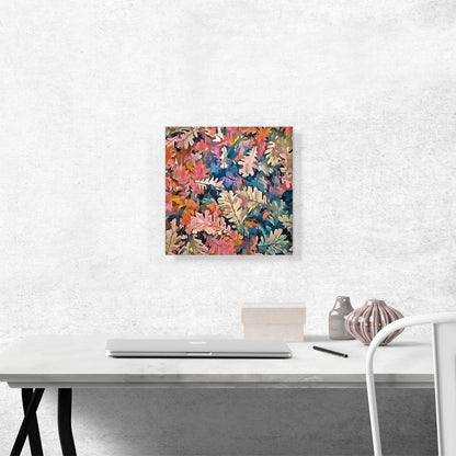 Tree Leaves Home Decor Square