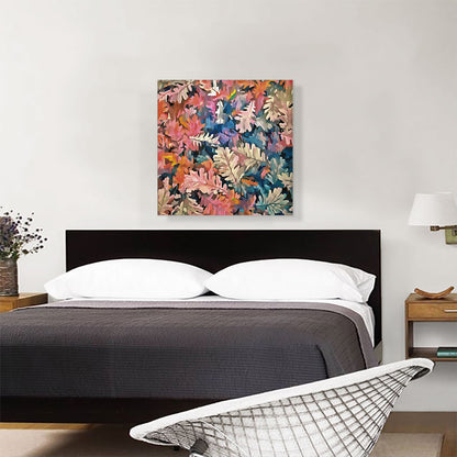 Tree Leaves Home Decor Square