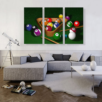 Billiard Balls Painting Home decor