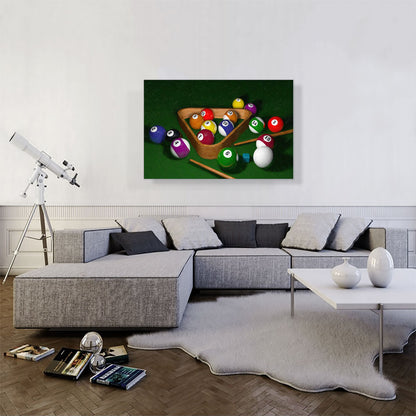 Billiard Balls Painting Home decor