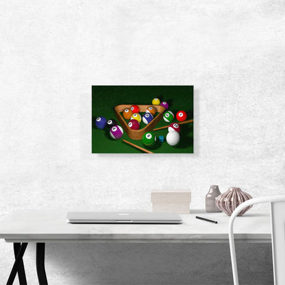 Billiard Balls Painting Home decor