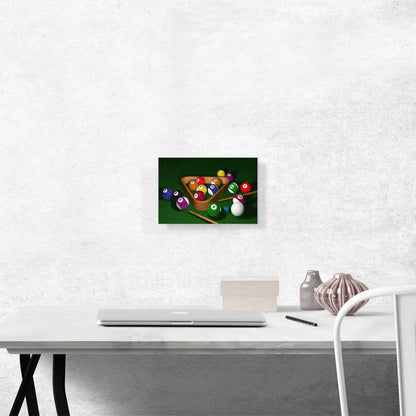 Billiard Balls Painting Home decor